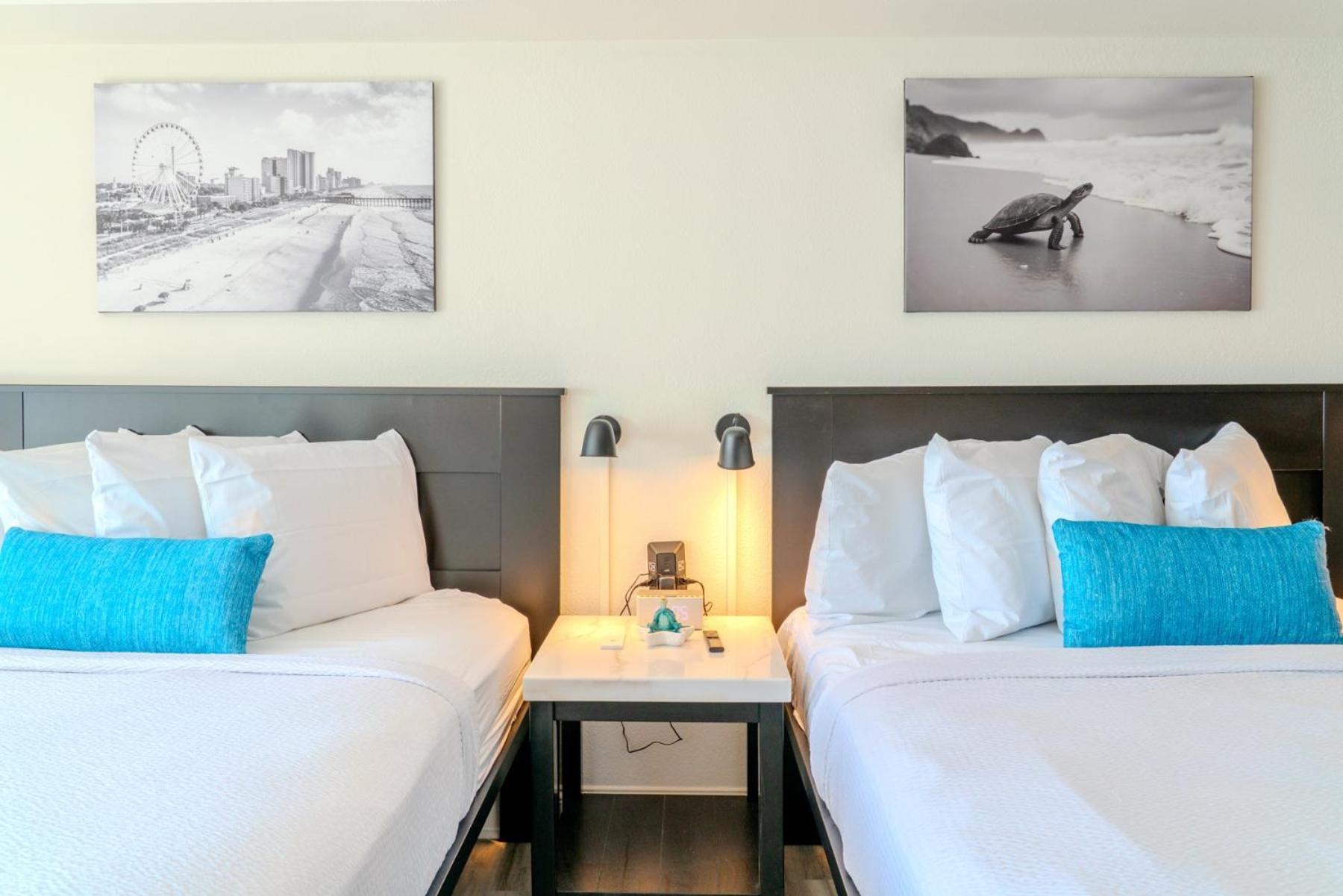 Beautiful Ocean Front Double Queen Suite - Sea Mist Resort 20905 - Perfect For 2-4 Guests! Myrtle Beach Eksteriør billede
