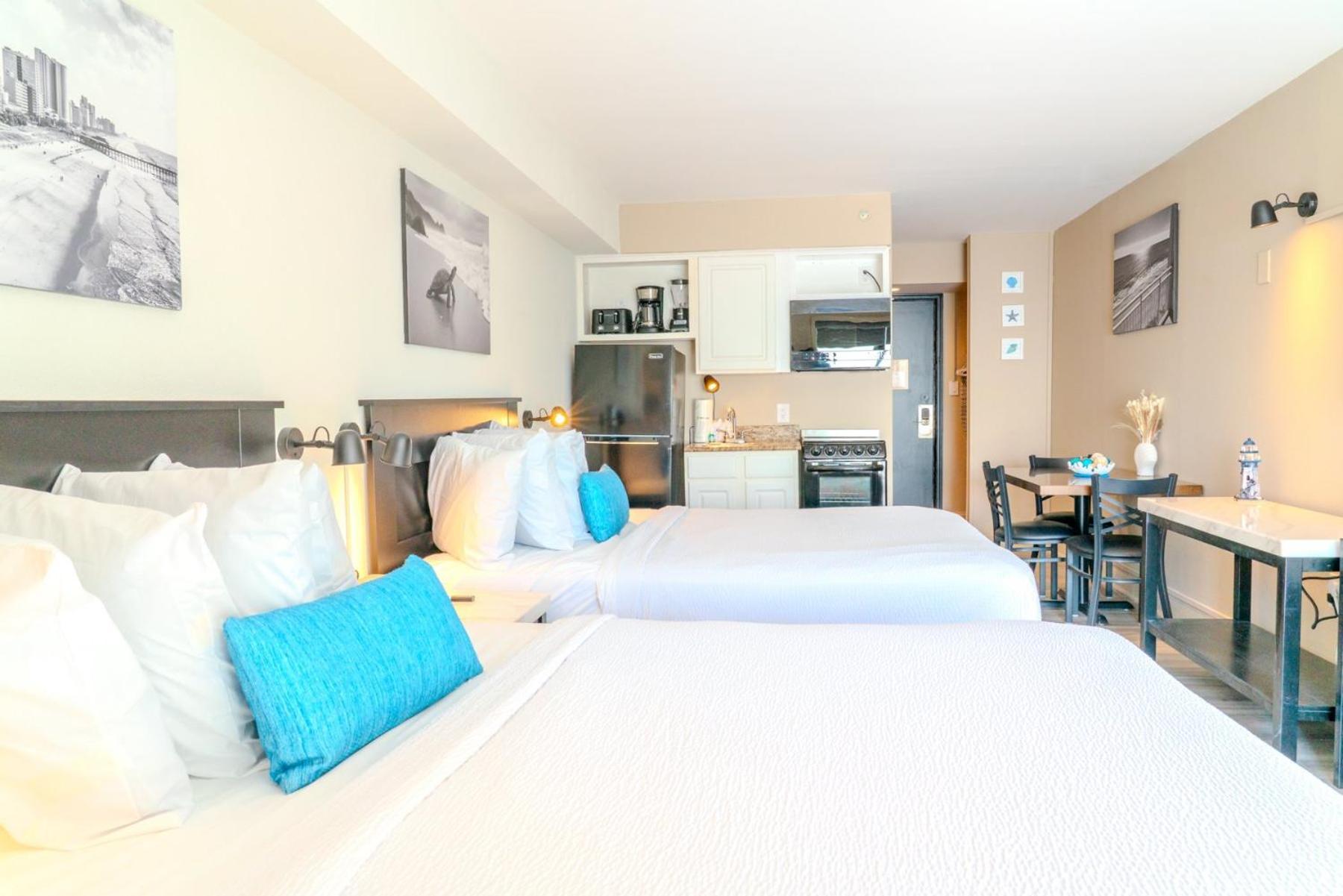 Beautiful Ocean Front Double Queen Suite - Sea Mist Resort 20905 - Perfect For 2-4 Guests! Myrtle Beach Eksteriør billede