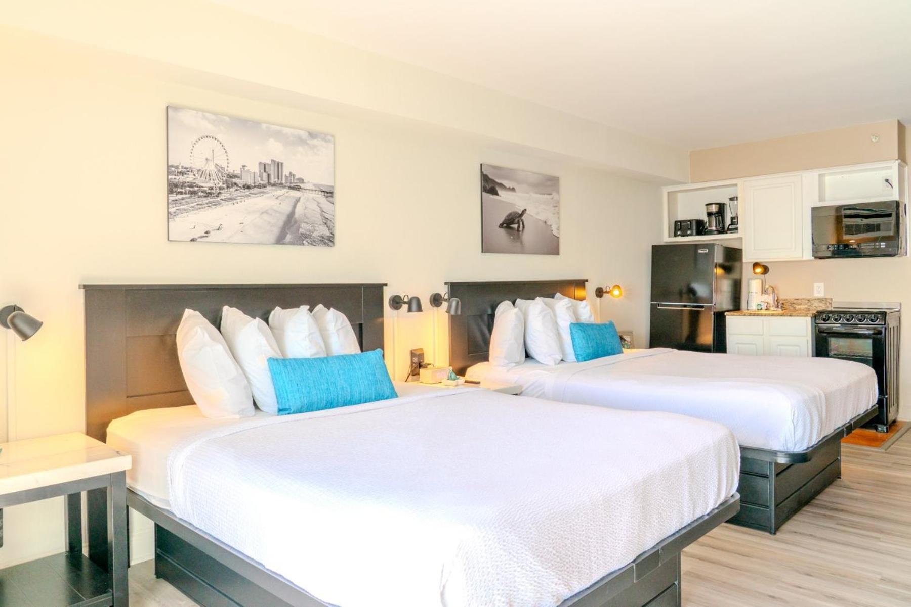 Beautiful Ocean Front Double Queen Suite - Sea Mist Resort 20905 - Perfect For 2-4 Guests! Myrtle Beach Eksteriør billede